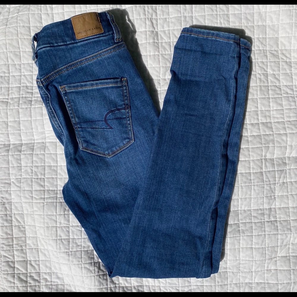 American Eagle Curvy High-Rise Skinny Jeans